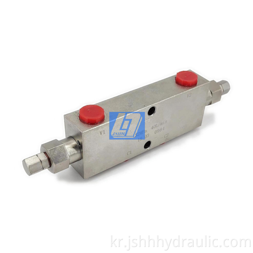 Hydraulic Double Counterbalance Valve VBCD DE